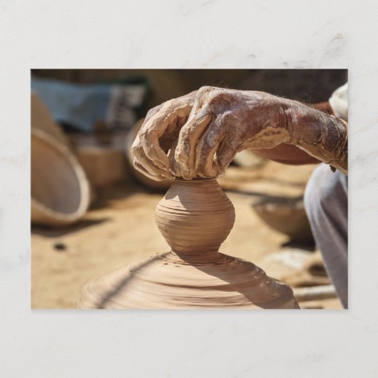 Keramisch Briefkaart (Voorkant)