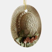 Keramisch geweven Pet kerstversiering Keramisch Ornament (Achterkant)