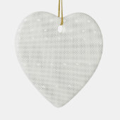 Keramisch Hart Ornament | Elegant Kerstgeschenk (Rechts)