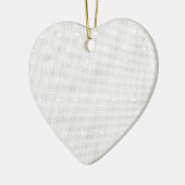 Keramisch Hart Ornament | Elegant Kerstgeschenk (Links)