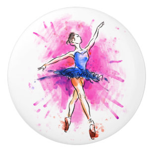 Keramisch kabinet Knob-Ballerina Keramische Knop