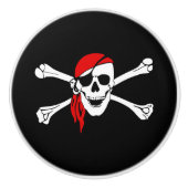 Keramisch kabinet Knob-Pirate Keramische Knop (Voorkant)