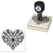 Keramisch kant blauw van Griekenland & sneeuwvlok Rubberstempel (Gestempeld)