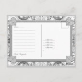 Keramisch kant grijs Briefkaart (Achterkant)