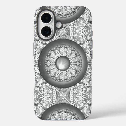 Keramisch kant grijs Case-Mate iPhone case (Achterkant)