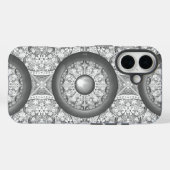 Keramisch kant grijs Case-Mate iPhone case (Achterkant (horizontaal))