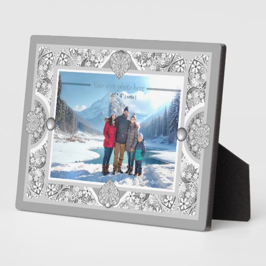 Keramisch kant grijs fotoplaat (Zijkant)