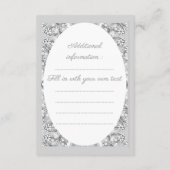 Keramisch kant grijs informatiekaartje (Achterkant)