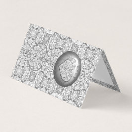 Keramisch kant grijs kaart