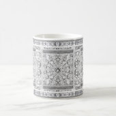 Keramisch kant grijs koffiemok (Center)