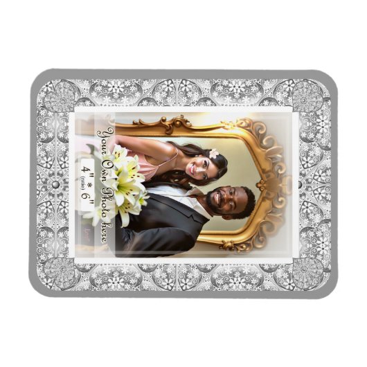 Keramisch kant grijs magneet (Horizontaal)