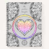 Keramisch kant grijs notitieboek (Voorkant)