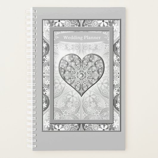 Keramisch kant grijs planner (Voorkant)