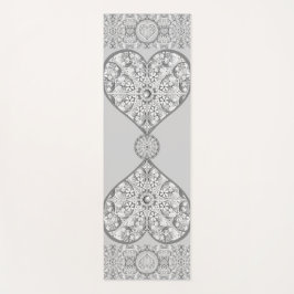 Keramisch kant grijs yogamat