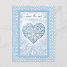 Keramisch Kant Lichtblauw Briefkaart