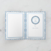 Keramisch Kant Lichtblauw Kaart (Binnen)