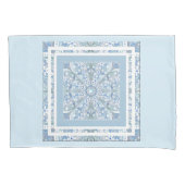 Keramisch kant lichtblauw kussensloop (Voorkant)