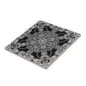 Keramisch keramiektegels, oud tegeltje (Zijkant)