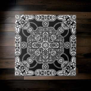 Keramisch keramiektegels, oud tegeltje