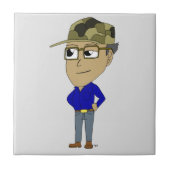 keramisch keramisch keramiektegel tegeltje (Voorkant)