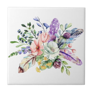 Keramisch, klein (4,25 x 4,25 inch), tegeltje