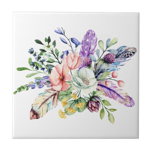 Keramisch, klein (4,25 x 4,25 inch), tegeltje (Voorkant)