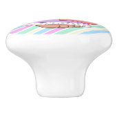 Keramisch Knob/Cute Beer Keramische Knop (Zijkant)