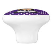 Keramisch knob/jongen keramische knop (Zijkant)
