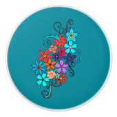 Keramisch Knob Kleurig Florence-ontwerp Keramische Knop (Voorkant)