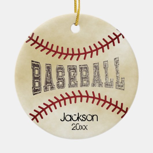 ⚾ KERAMISCH ORNAMENT (Voorkant)