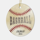 ⚾ KERAMISCH ORNAMENT (Links)