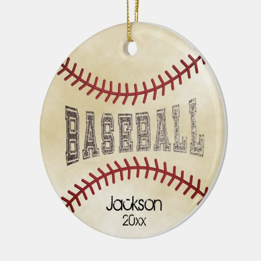 ⚾ KERAMISCH ORNAMENT (Links)
