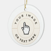 Keramisch Ornament - Aangepast (voeg afbeelding/te (Links)