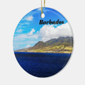Keramisch ornament Barbados (Links)