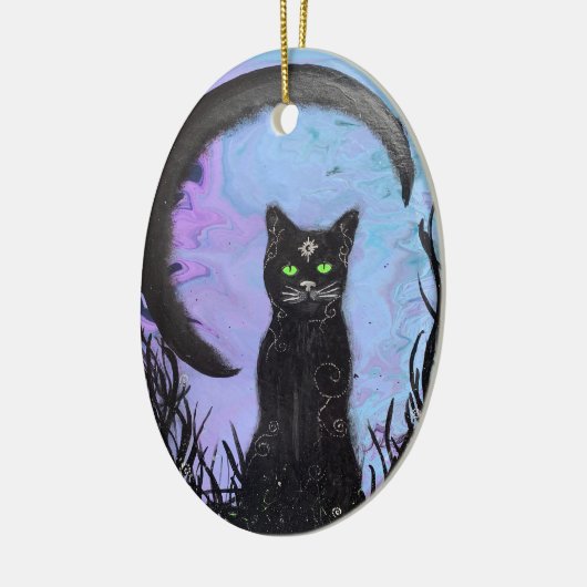 Keramisch Ornament - Black Magic (Links)