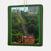 Keramisch Ornament Duquesne Incline Pittsburgh (Links)
