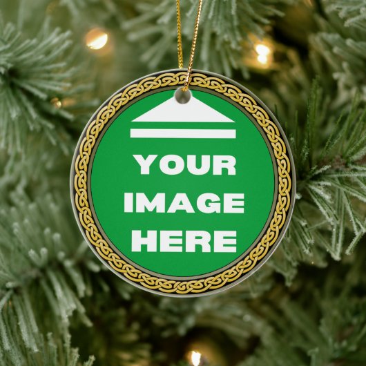 Keramisch Ornament - gepersonaliseerd - Afbeelding (Boom)