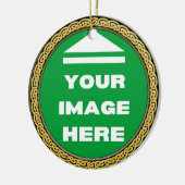 Keramisch Ornament - gepersonaliseerd - Afbeelding (Links)