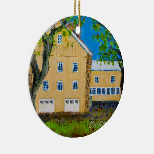 Keramisch ornament met afbeelding van Abolitionist (Rechts)