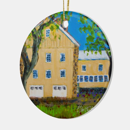 Keramisch ornament met afbeelding van Abolitionist (Links)