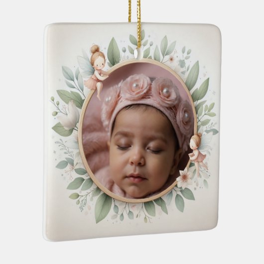  Keramisch Ornament met Fairy Lijst (Rechts)