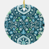 Keramisch ornament met historische post-kantoor (Achterkant)