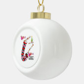 Keramisch Ornament, met keramisch keramisch kerami Keramische Bal Ornament (Rechts)