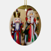 Keramisch Ornament met kerstkeramiek (Rechts)