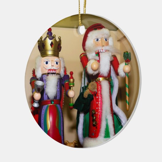 Keramisch Ornament met kerstkeramiek (Links)