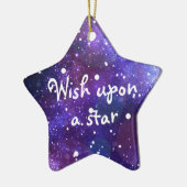 Keramisch ornament met kerststerren (Links)