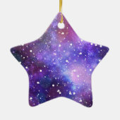 Keramisch ornament met kerststerren (Achterkant)