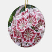 Keramisch ornament met laurel in bergen (Links)