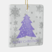 Keramisch Ornament met lavendel Festive-kerstboom (Rechts)