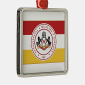 * Keramisch Ornament met PMC Flag logo (Rechts)